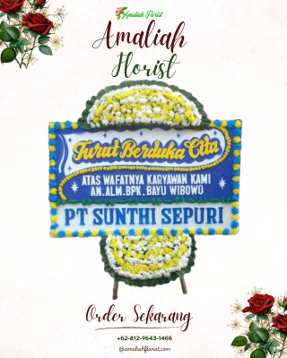 Papan Bunga Duka di Bangka