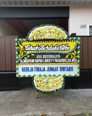 Papan Bunga Duka di Bangka