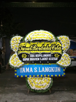 Papan Bunga Duka di Bangka