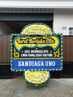 Papan Bunga Duka di Bangka
